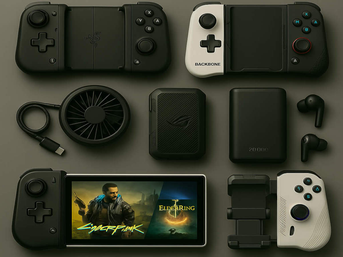 Mandos y accesorios para jugar con el móvil