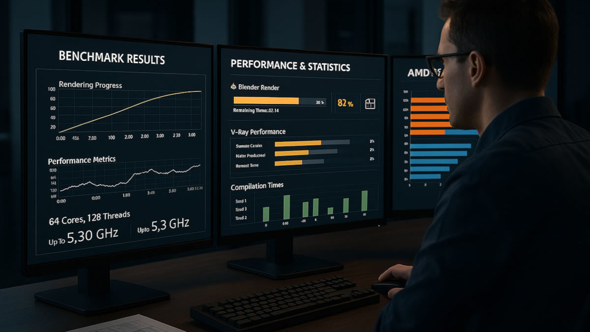 Rendimiento de workstations en aplicaciones profesionales