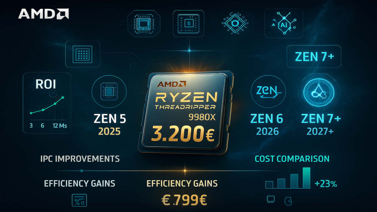 Hoja de ruta de las próximas arquitecturas de AMD
