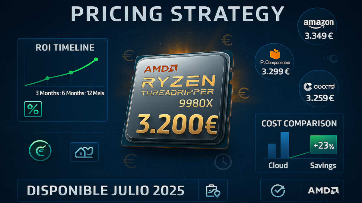 Precio y disponibilidad de los procesadores Zen 5 y Threadripper 9000