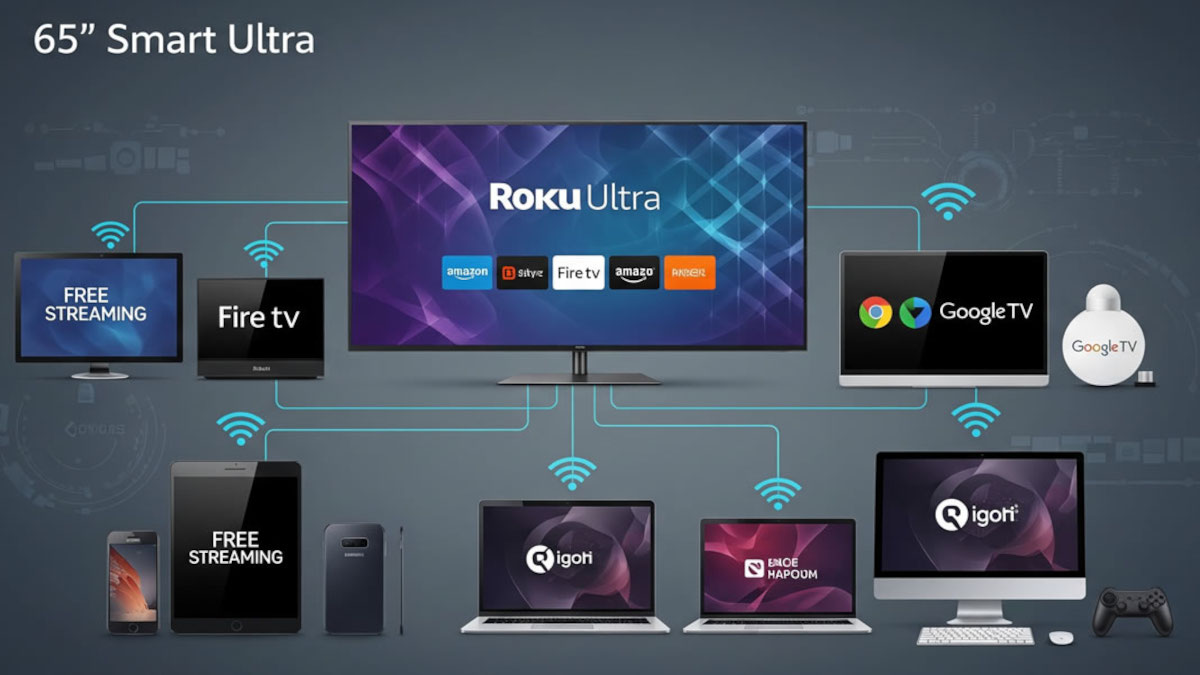 Televisores y reproductores compatibles con plataformas de streaming gratuitas