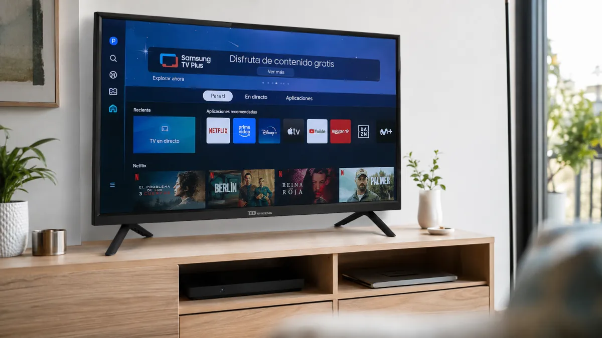 TD Systems PRIME32C22TIZEN análisis televisor 32 pulgadas Tizen OS HDR10 sintonizador triple